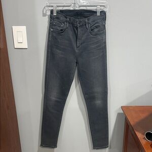 Citizens Of Humanity Women's Dark Gray Skinny Jeans